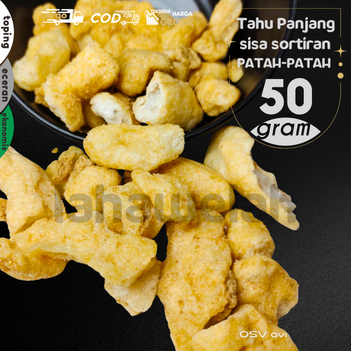 

Cuanki Tahu KERITING PATAH 50gr Sisa Sortir by Lahawelah