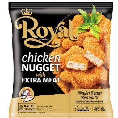 

Belfoods Royal Chicken Nugget S 470 g Pack