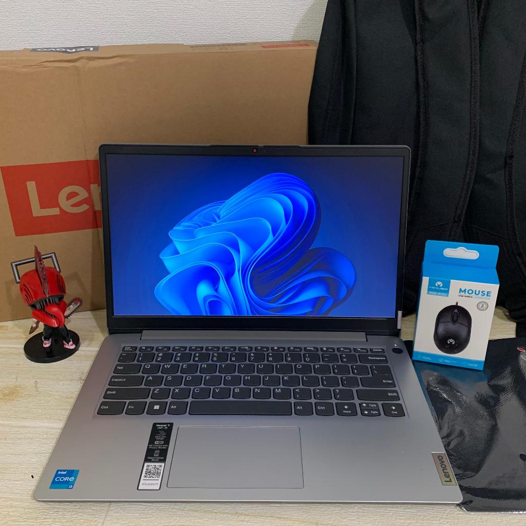 LAPTOP NEW LENOVO IDEAPAD 1i [Core i3-1215U / 8GB / 512GB / Layar 14" / Slim] [Office]
