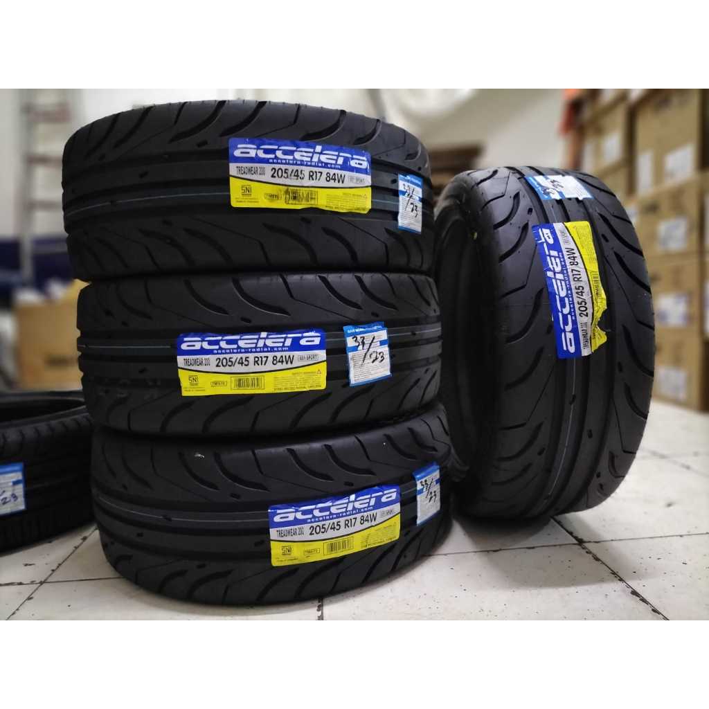 ban mobil semislick r17 Accelera 651 sprot ukuran 205 45 r17