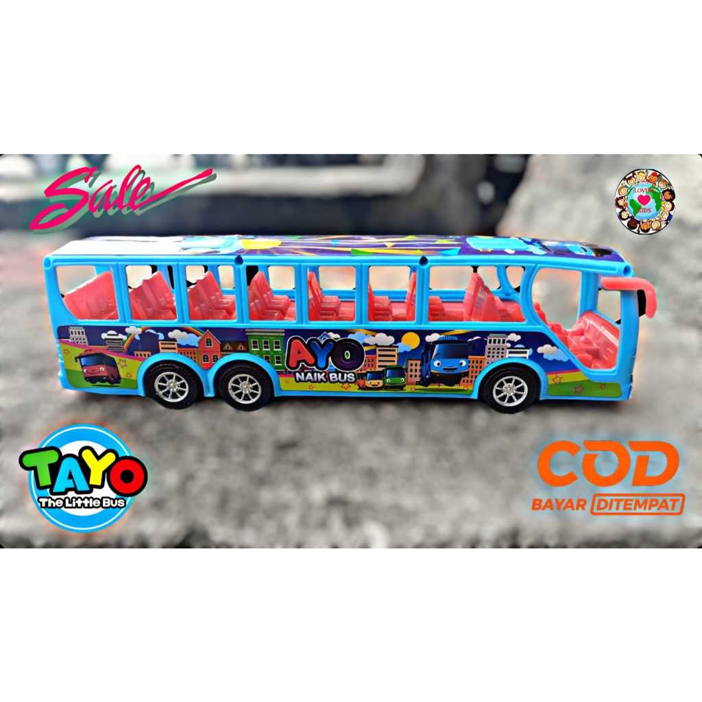 Mainan Bus TELOLET tayo