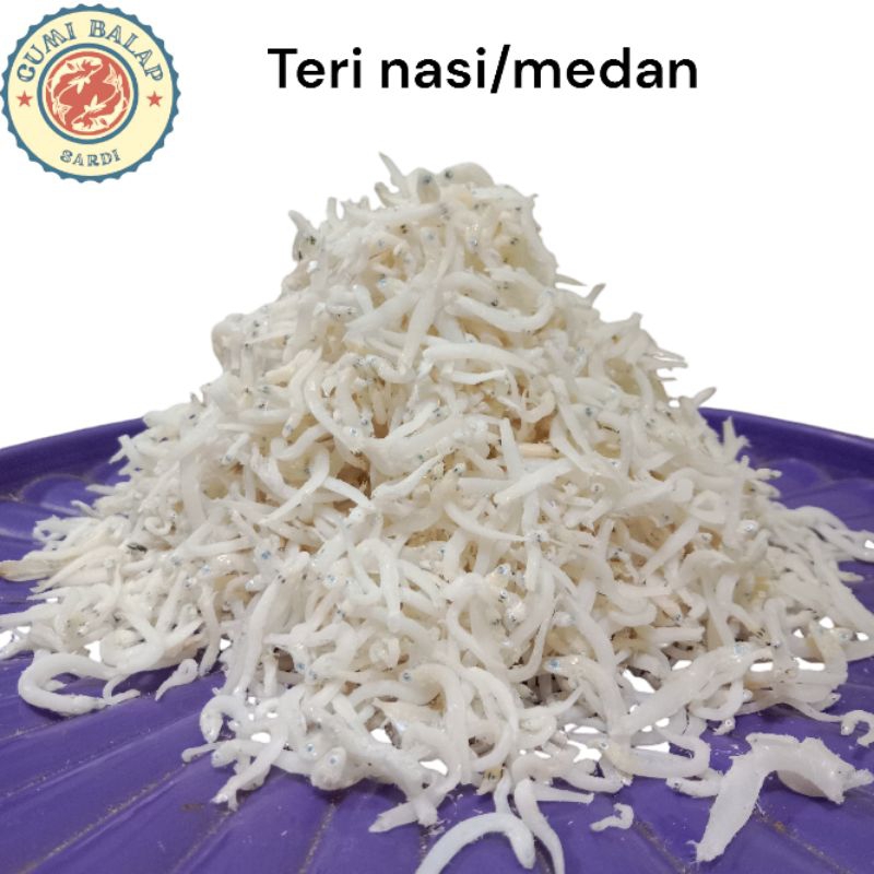 

teri nasi/teri medan