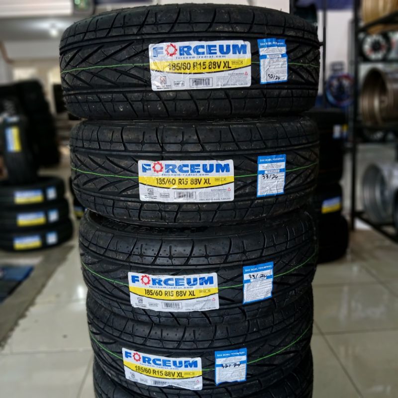 Ban mobil ukuran 185/60 r15 Forceum hexa produksi terbaru ban 185 60 r15