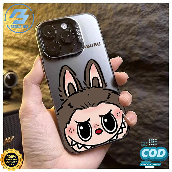 SC60 Premium Matte Hard Casing Hp Labubu For OPPO A60 A78 4g A17k A18 A17 A16 A15 A38 4g A31 A3s A5 
