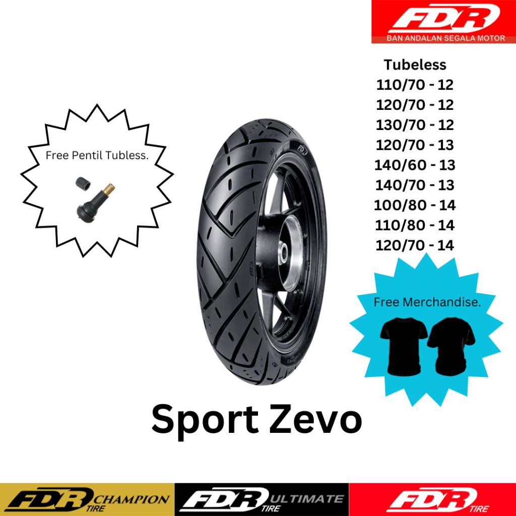 Ban Motor FDR Ultimate Zevo Ring 12 sd 14