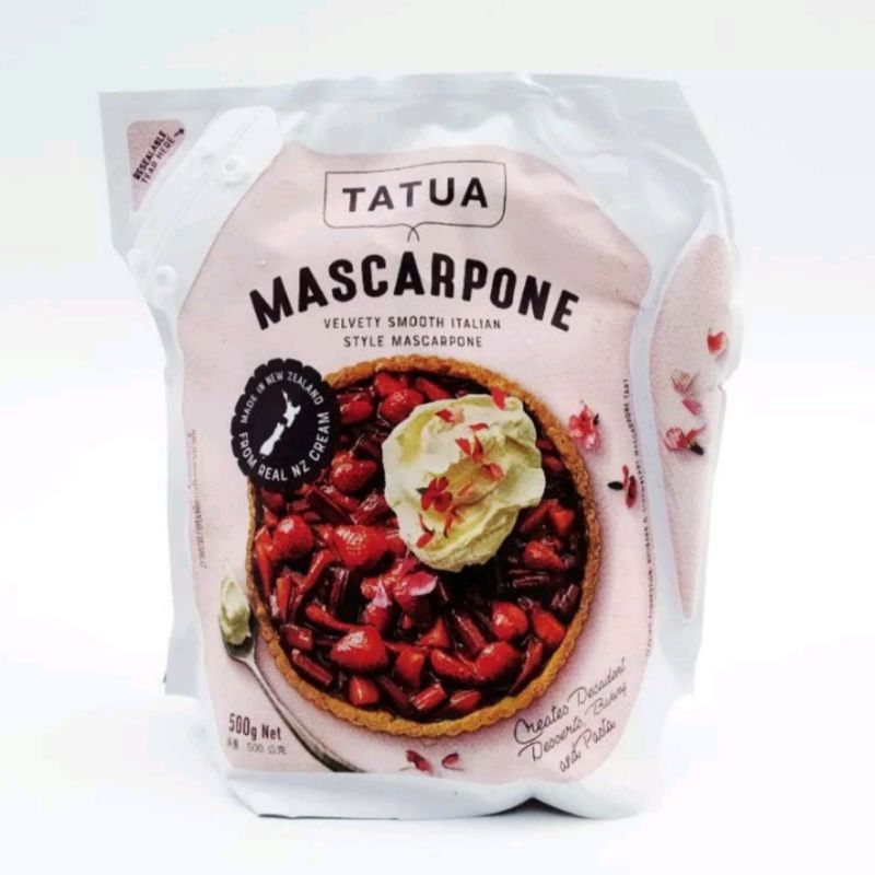 Tatua Mascarpone Cheese 500 gr ( Wajib GoSend Express - Bandung )