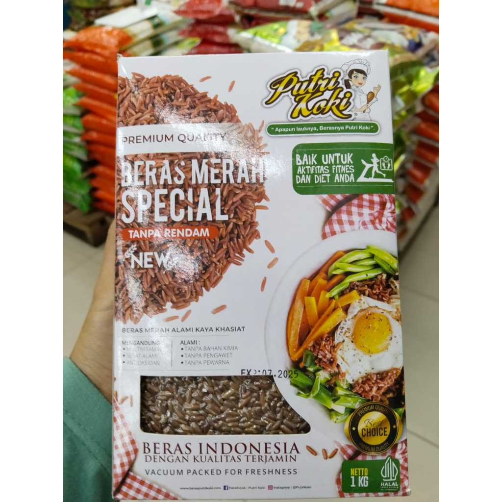 

Beras Merah Putri Koki Organic Premium Quality