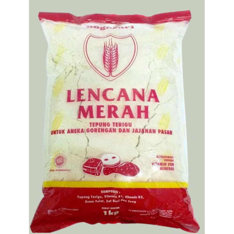 

Terigu Lencana Merah 1kg