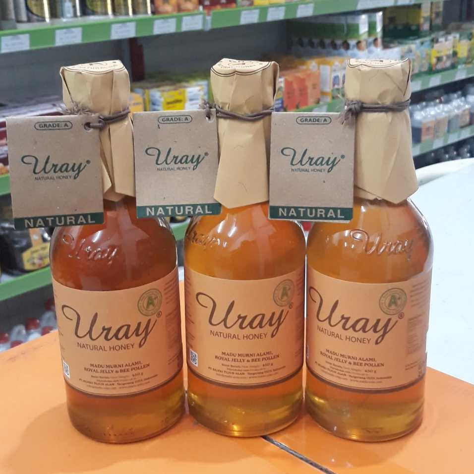 

Madu Uray 450 Gram Raw Honey 100 % Asli Madu Premium