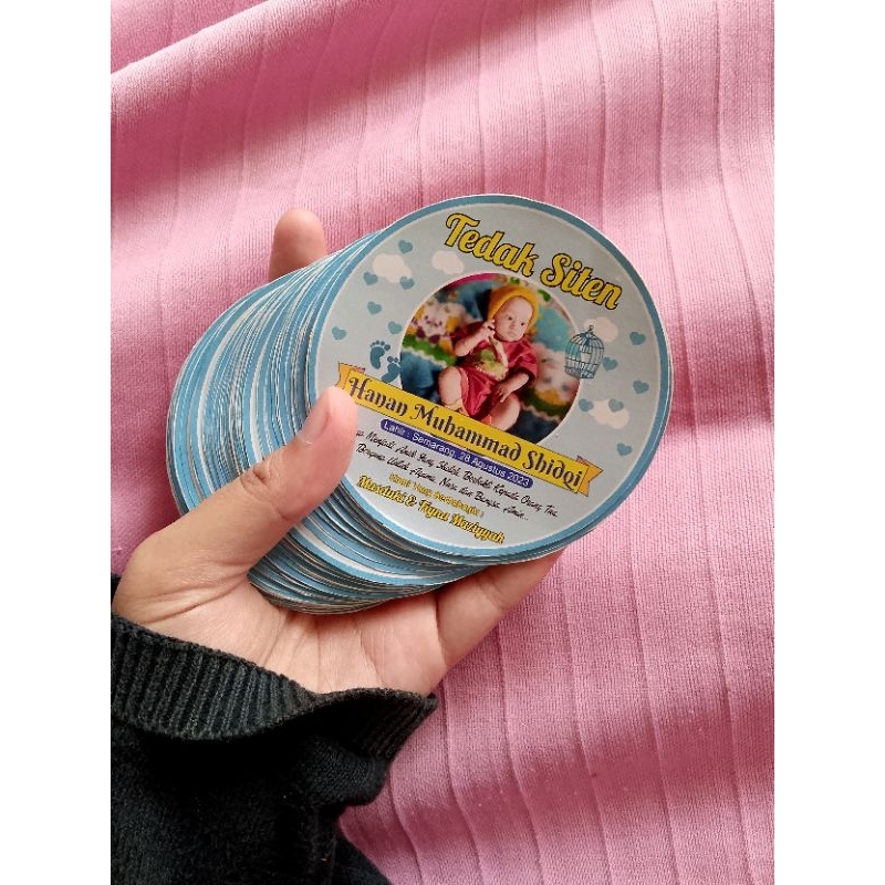 

stiker tedak Siten bayi tempat 400ml