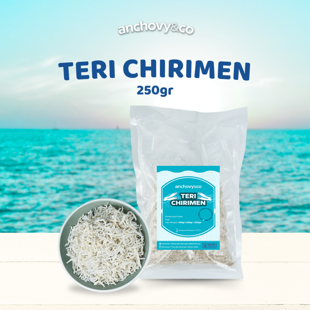 

Ikan Asin Teri Chirimen Jako 250gram | Anchovyandco