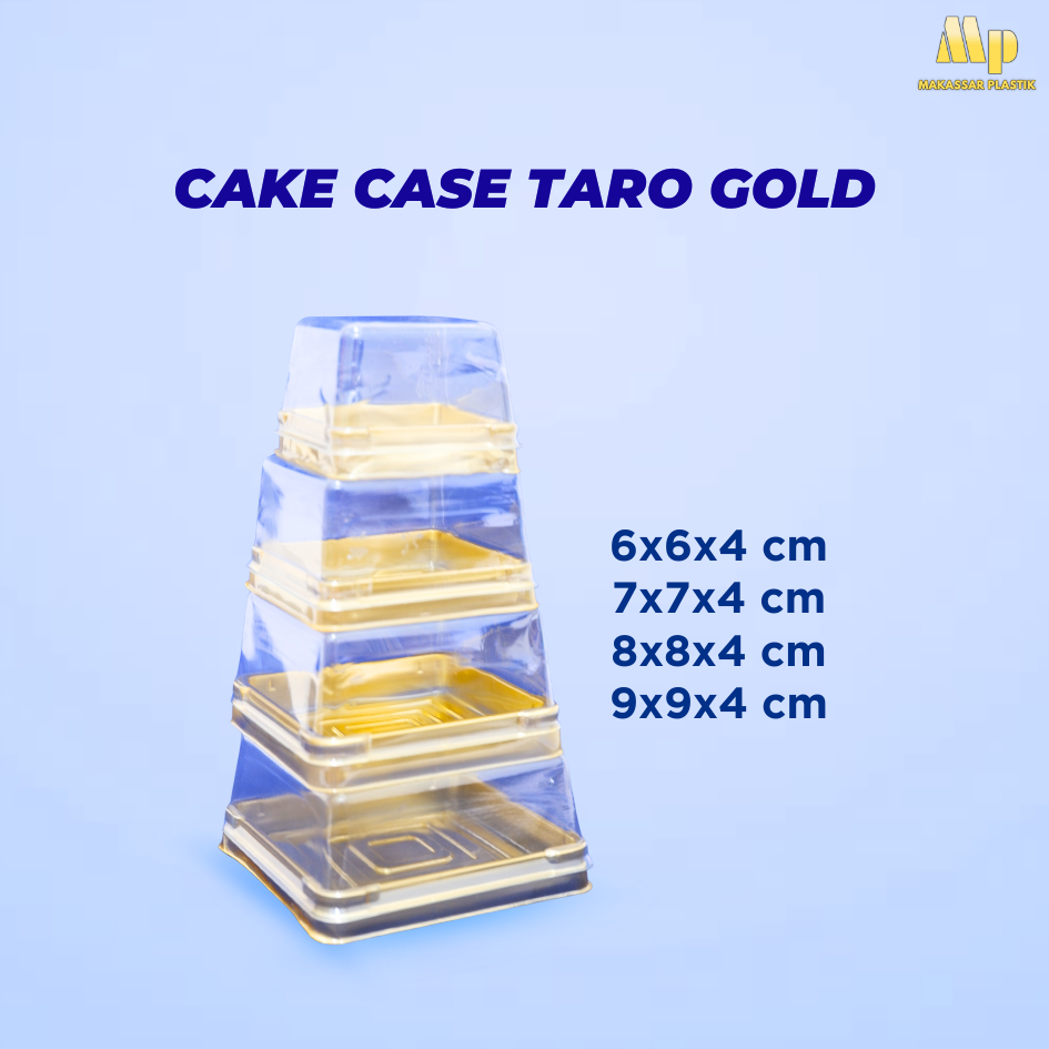 CAKE CASE TARO GOLD / MIKA MINI CAKE / MIKA CAKE