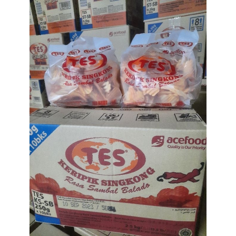 

TES KERIPIK SINGKONG (250) SAMBAL BALADO