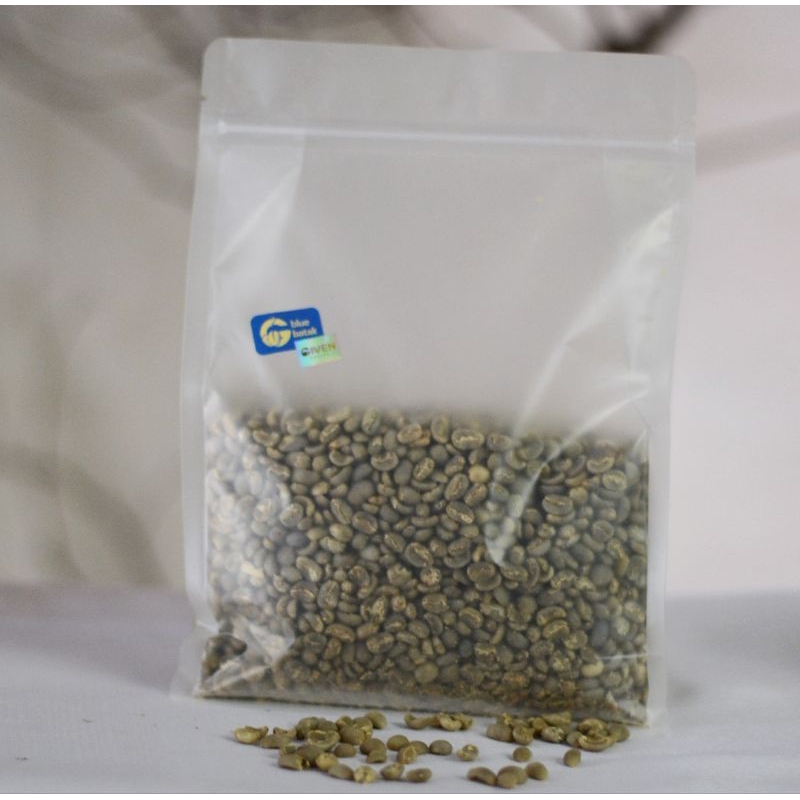 

Kopi Green Bean Arabica Lintong - Doloksanggul ( blue Batak Specialty )
