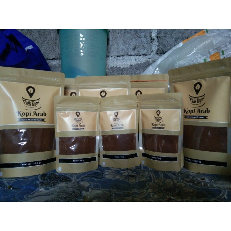 

Kopi Arab/Kopi Rempah/Kopi Herbal//Netto 50gram