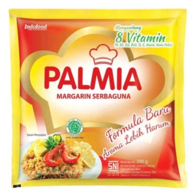 

PALMIA MARGARINE SACHET 200 GRAM