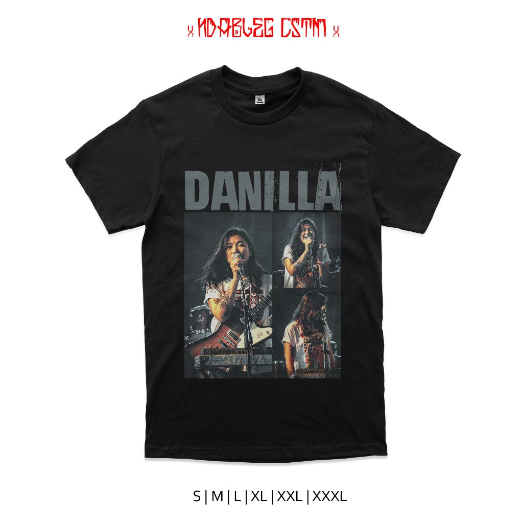 kaos danilla tshirt danilla combed 24s