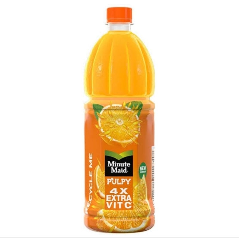 pulpy orange 1 liter botol besar