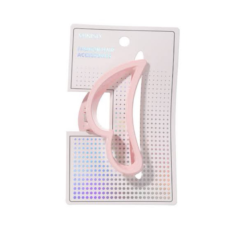 Miniso Heart Hair Claw Clip/jepit jedai rambut
