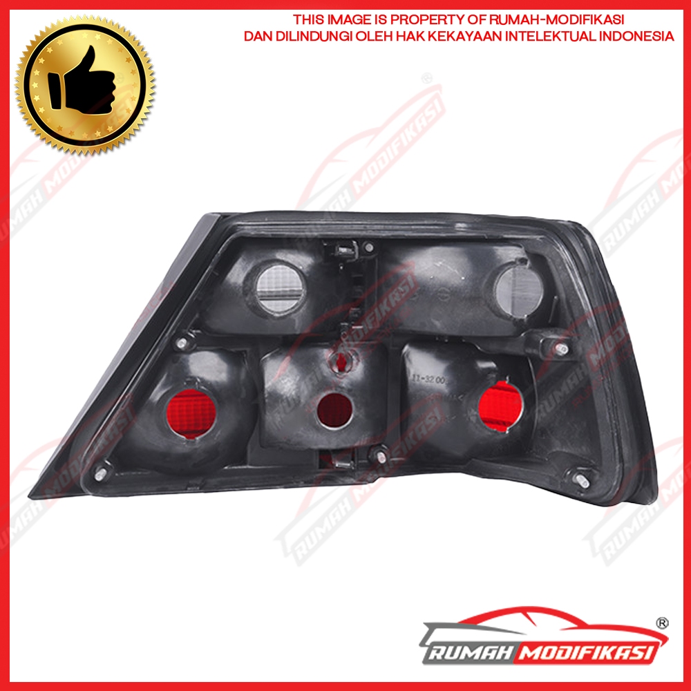STOP LAMP - BENZ W124 E-CLASS 1986-1995 - CRYSTAL - RED SMOKE - TYC