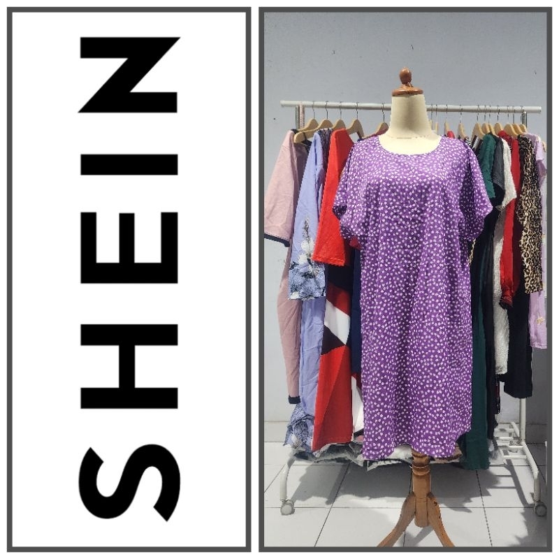 HOME DRESS / DRESS SANTAI / DASTER / SHEIN CURVE/PLUS SIZE/BIG SIZE/ LD 110-120cm