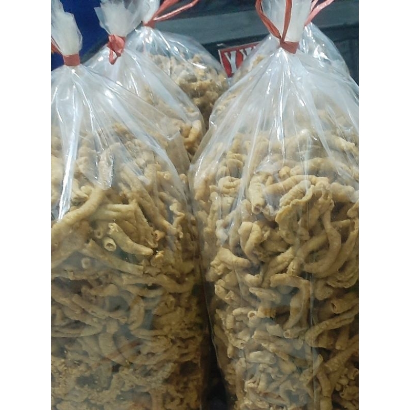 

keripik usus ayam krispi 1kg enak renyah dan gurih/usus crispy1kg