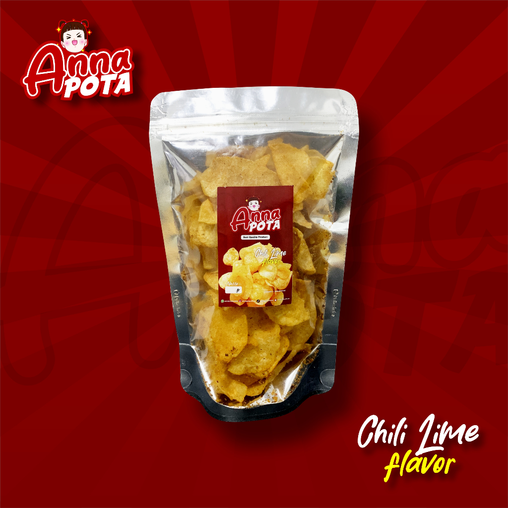 

Keripik Kentang Annapota - Chili Lime Flavor