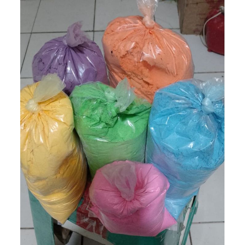 

TEPUNG WARNA ORANYE 1/2 Kg (500 gram) Color Run Holly Powder