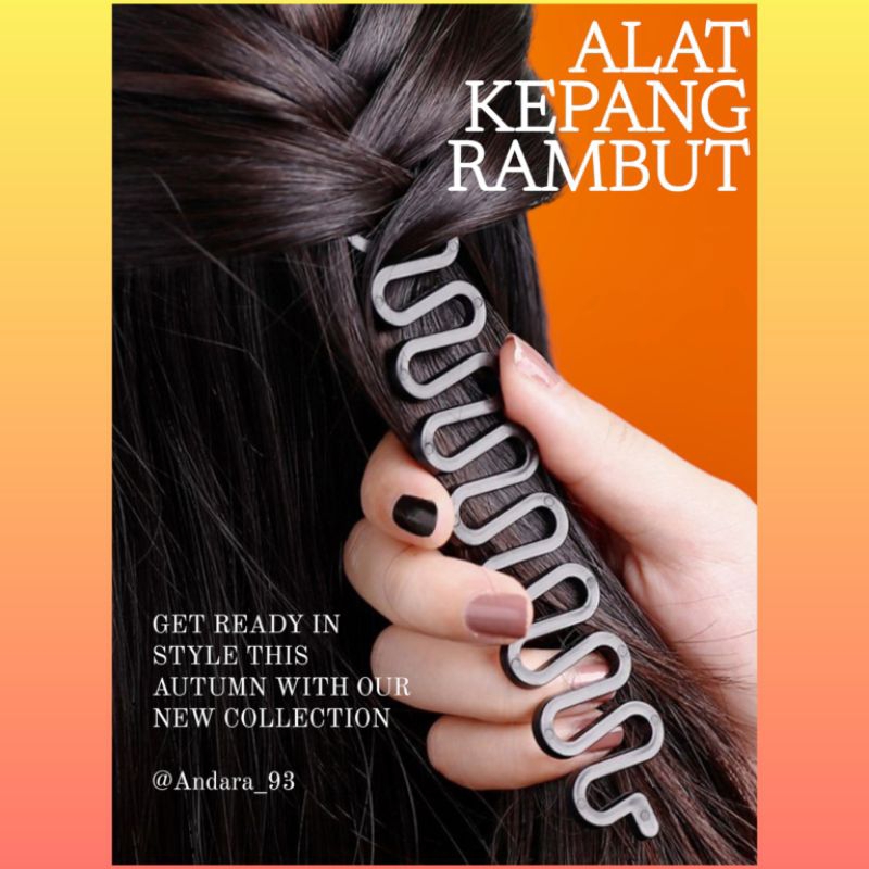 ALAT KEPANG RAMBUT STYLING RAMBUT ALAT KLABANG RAMBUT