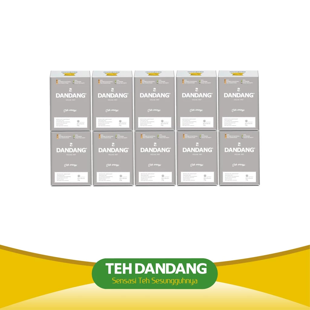 

Teh Dandang Putih 35gr - Teh Tubruk - 1 Slop isi 10 Box 35gr