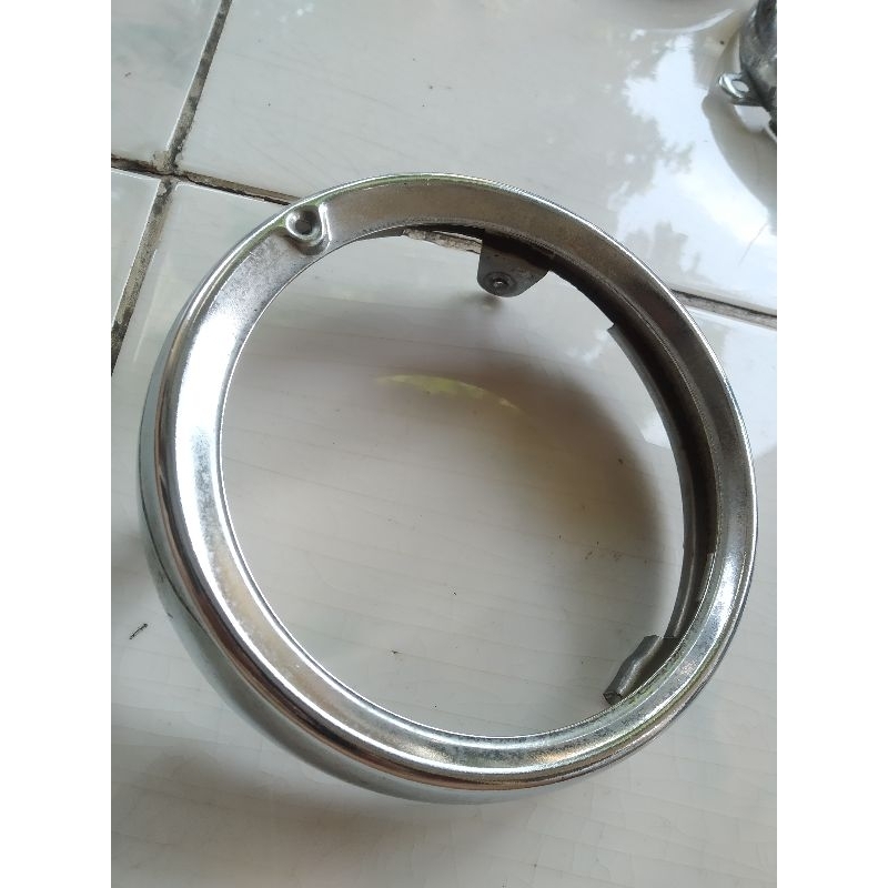 Ring cincin lampu depan reflektor Suzuki FR70 FR 70 Ori NOS