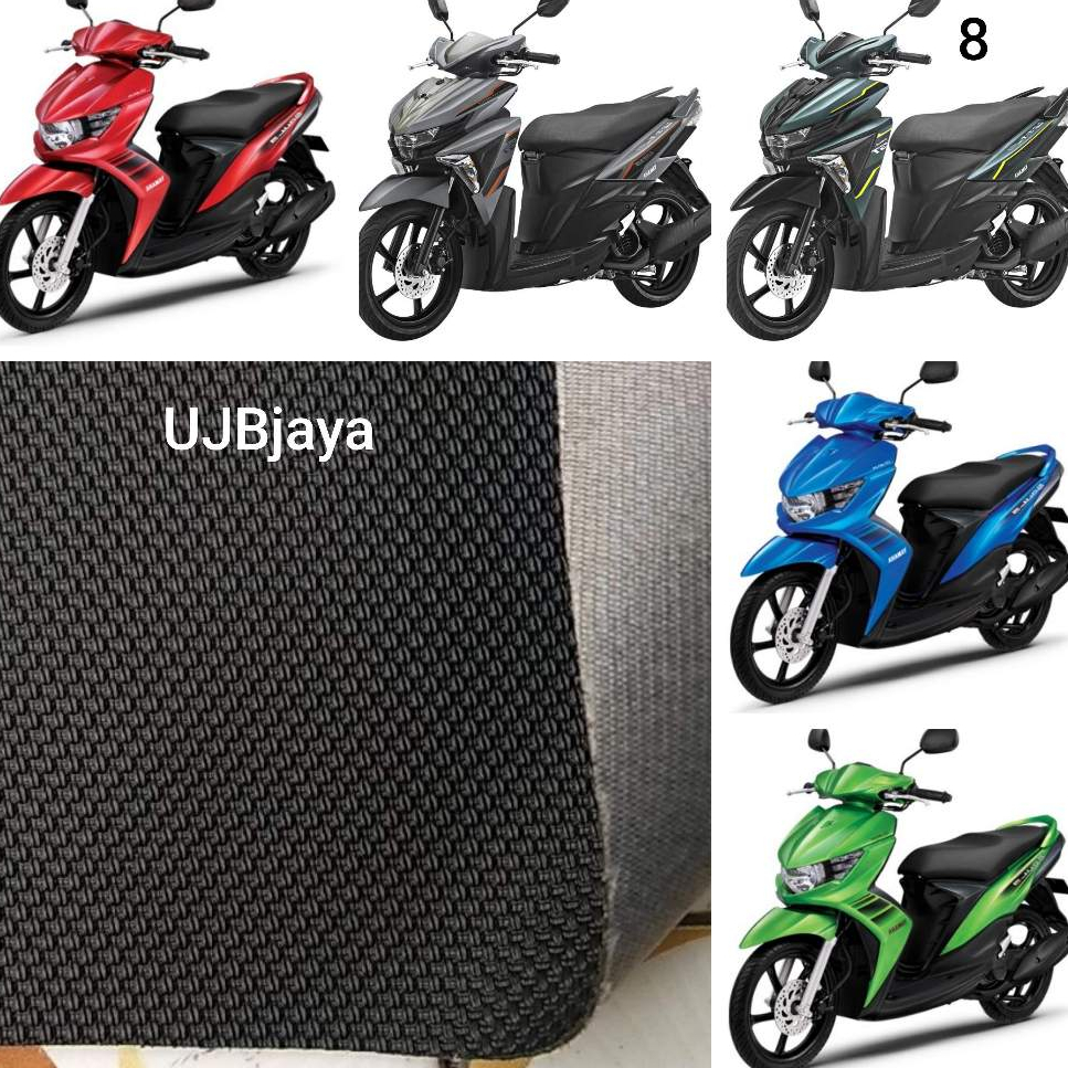 Kulit Jok Motor  Mio Soul GT 115 / Mio Soul GT 125 Standar / Bahan Ori Sarung Jok Motor  Mio Soul GT