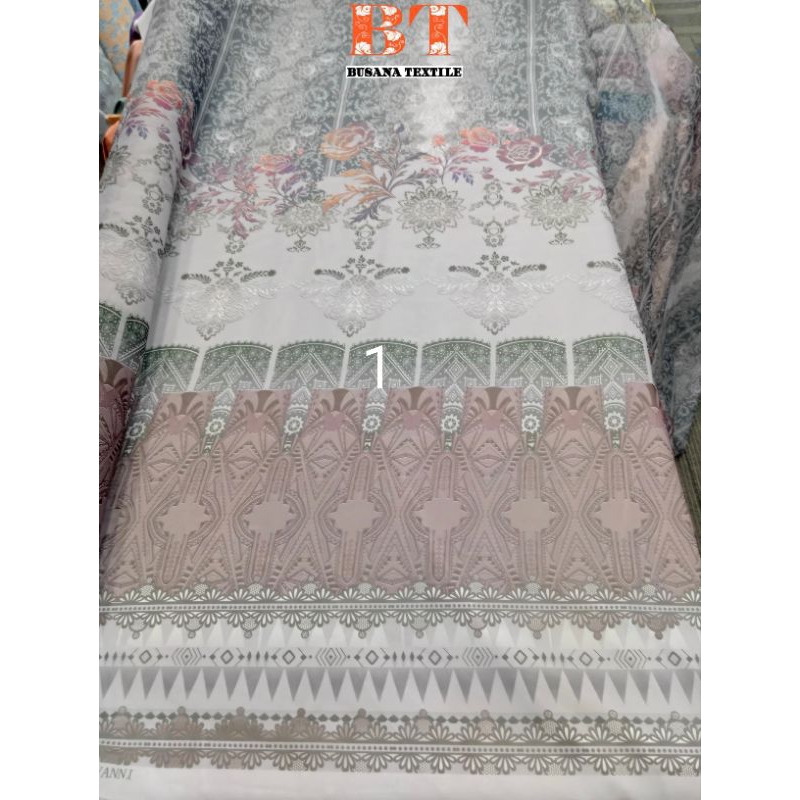 kain organza print || harga per setengah mtr