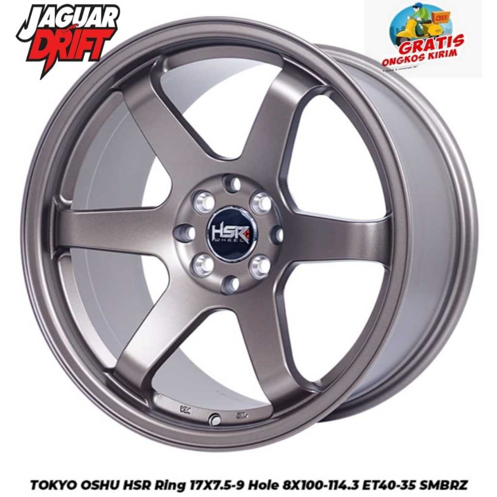 velg mobil r17 palang 6 reacing ring 17 lebar 7.5 - 9 Baut 4 x 100 4 x 114.3 pelek mobil baleno jazz