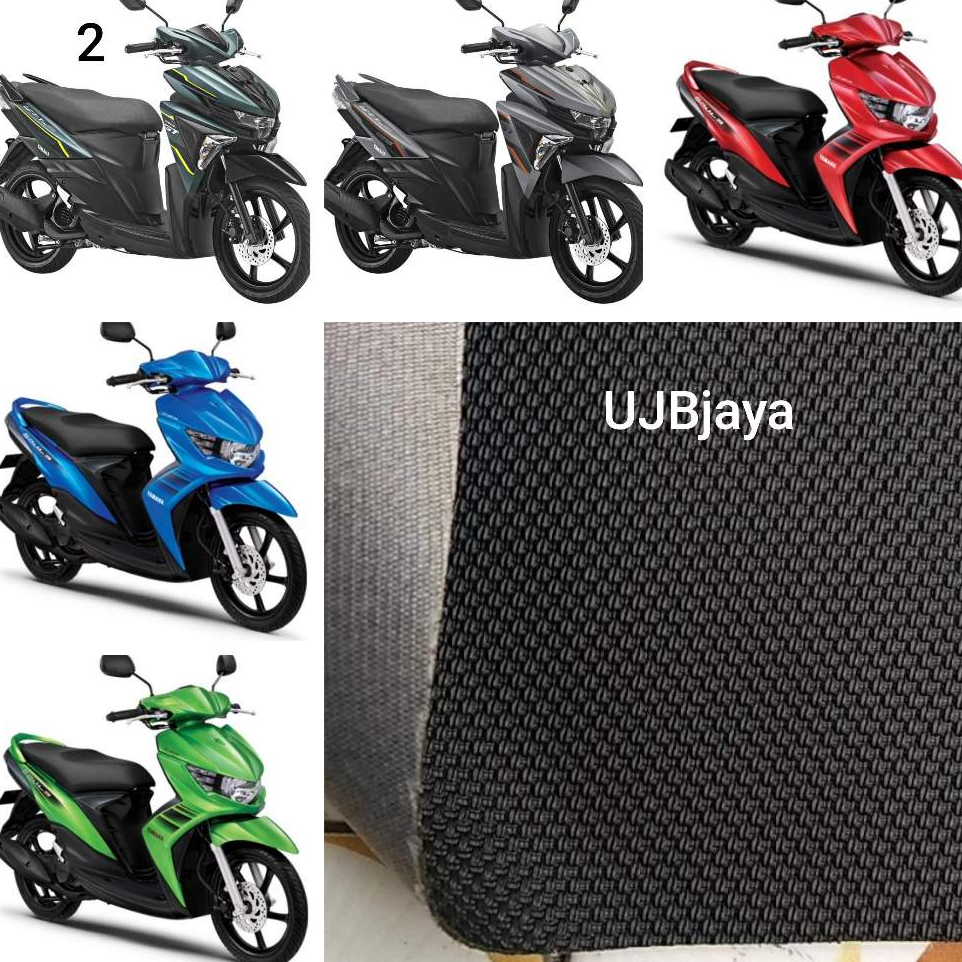 Kulit Jok Motor  Mio Soul GT 115 / Mio Soul GT 125 Standar / Bahan Ori Sarung Jok Motor  Mio Soul GT