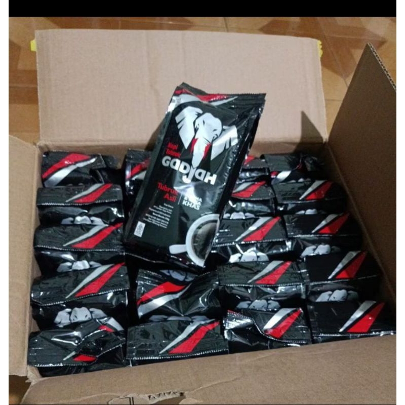 

Kopi Tubruk Gadjah 138gr kemasan 1 Karton - Kopi Indonesia, Kopi Tubruk, Kopi Hitam, Kopi Premium