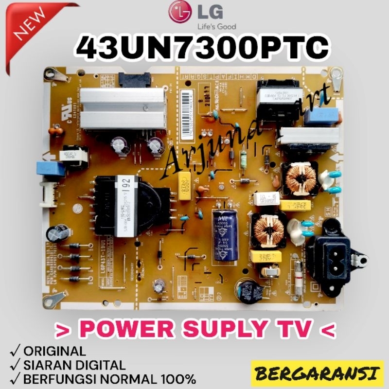 POWER SUPLY TV LG 43UN7300PTC / PSU TV LG 43UN7300PTC / REGULATOR TV LG 43UN7300PTC / PSU LG 43UN730