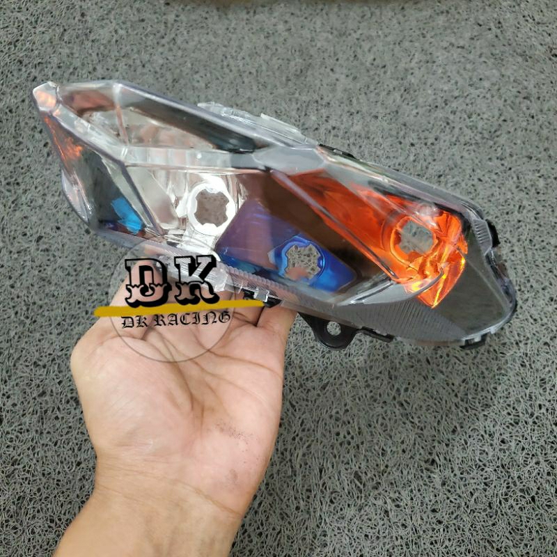 REFLEKTOR RUMAH LAMPU HOUSING STOPLAMP VARIO 125 150 LED OLD COSTUM WARNA