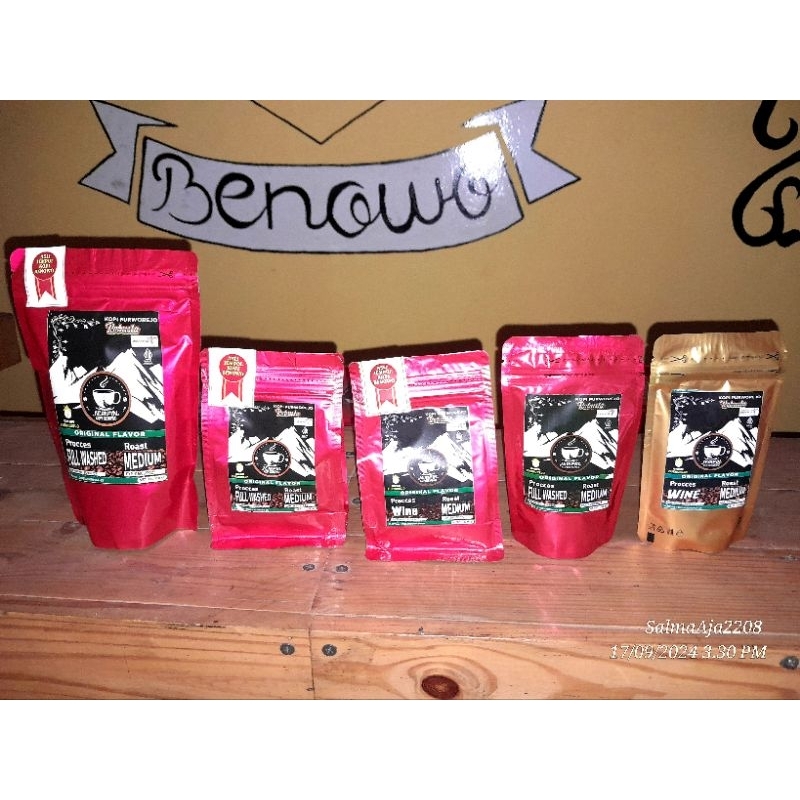 Kopi Bubuk Robusta / Kopi Benowo Cap Jempol / Kopi Asli Purworejo