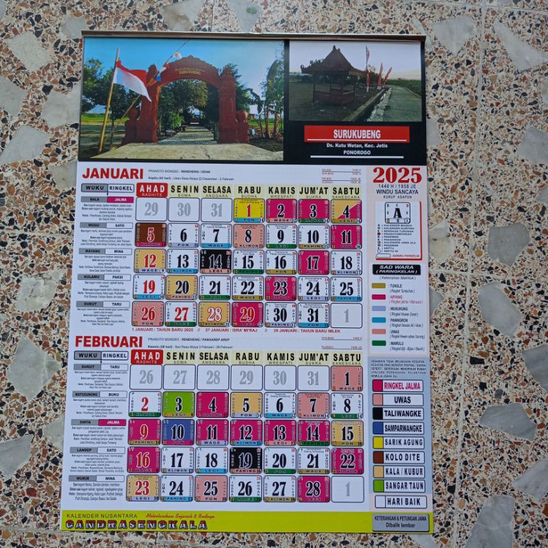 

Kalender Jawa 2025 Candrasengkala Kalender Kejawen tanggalan jowo