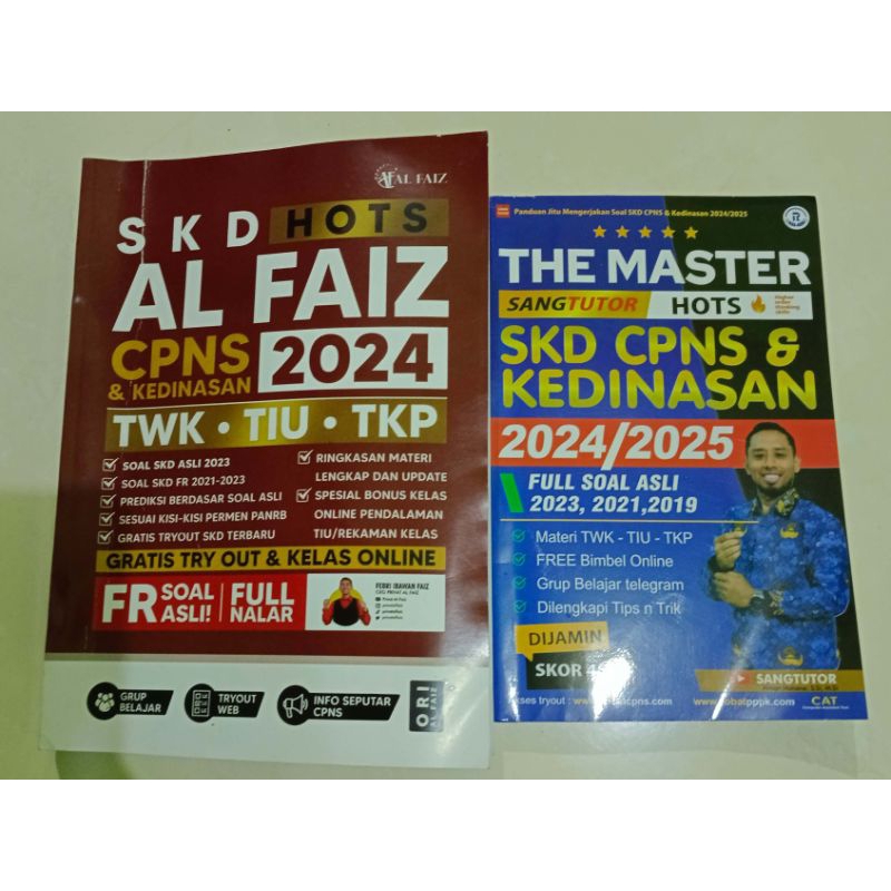 

Buku Latihan CPNS 2024 (harga untuk 2 buku)
