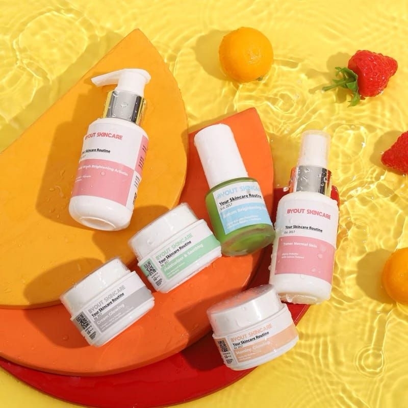 Byout By Nisa Skincare Paket KOMEDO pori besar bopeng cream glowing original BPOM farma dokter
