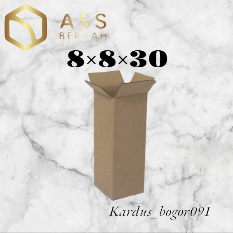 

kardus bòx packing 8×8×30