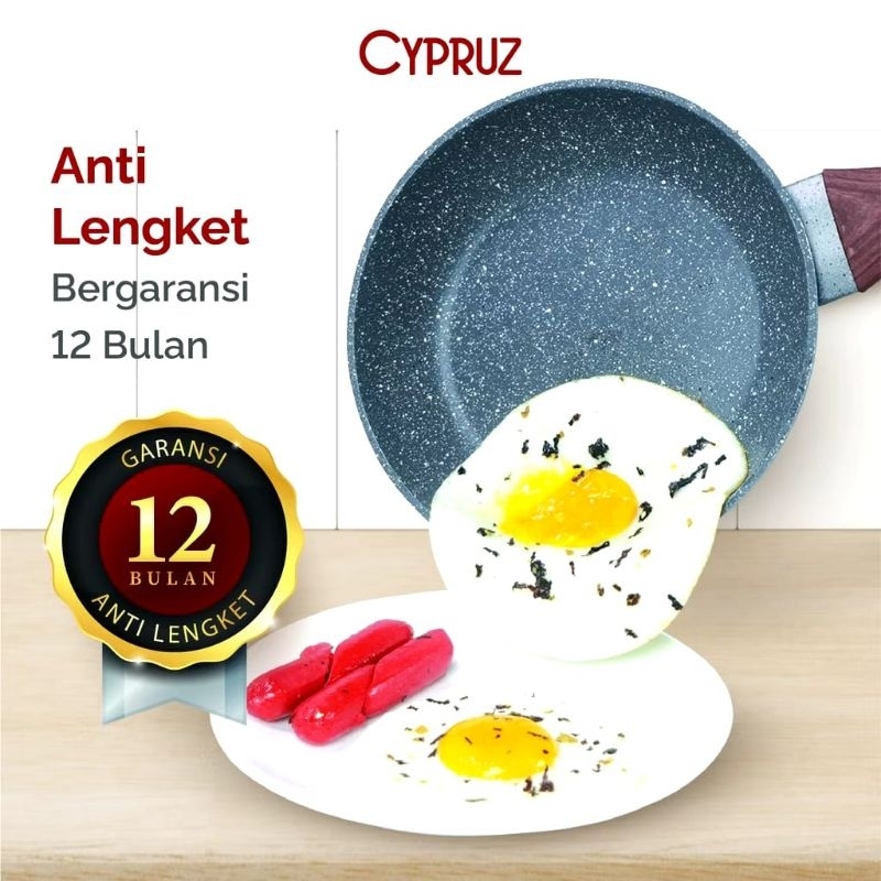 Cypruz Marble Cookware Convenien Set 6pcs