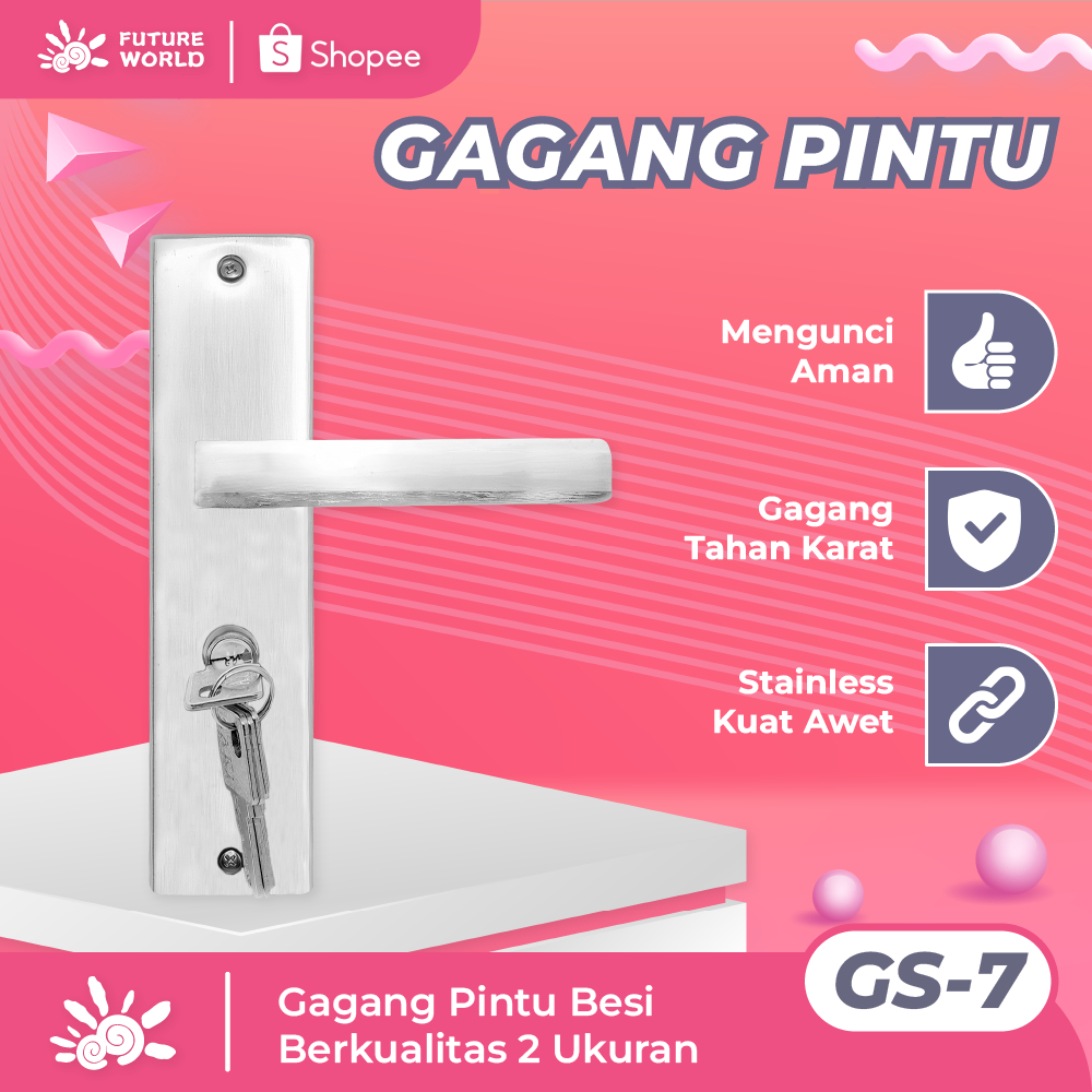 Handle Pintu Gagang Pintu Minimalis Set Kunci Gagang Pintu Rumah Handle Full Set Futureworld
