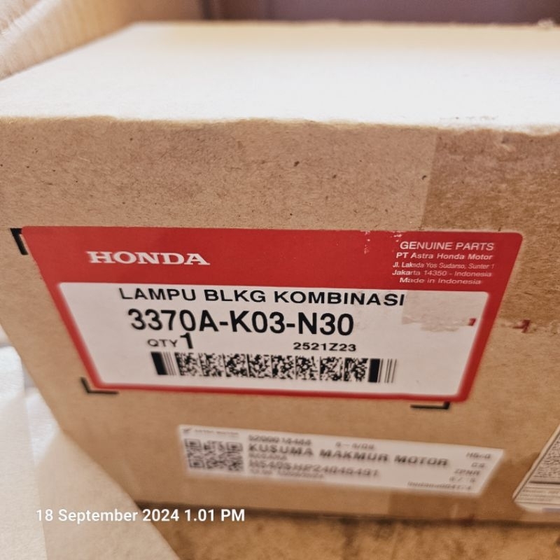 Stop assy Revo Fi . 3370A-K03-N30