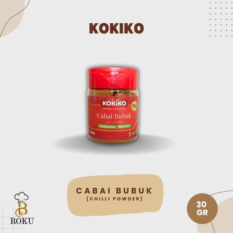 

KOKIKO Cabai Bubuk / Chilli Powder 30 gr
