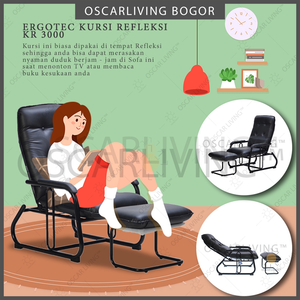 Kursi Santai Ergotec KR3000 Kursi Rilex Chair CARGO