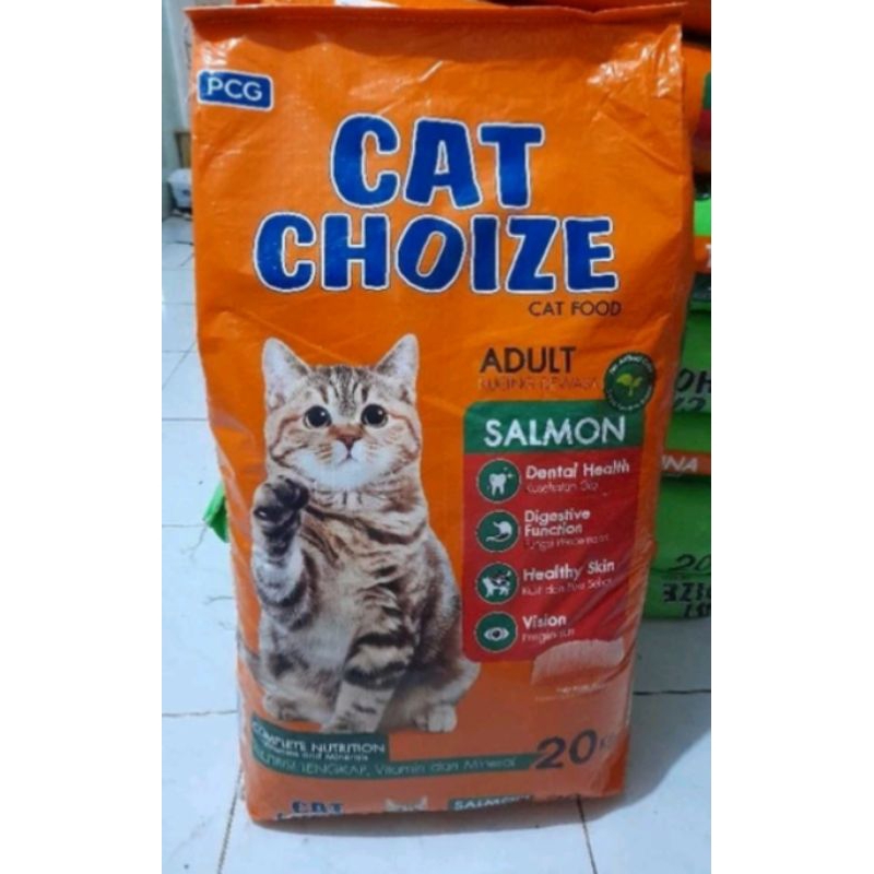 (GOJEK) Cat Choize Salmon Adult 20kg / Makanan Kucing Cat Choize Salmon