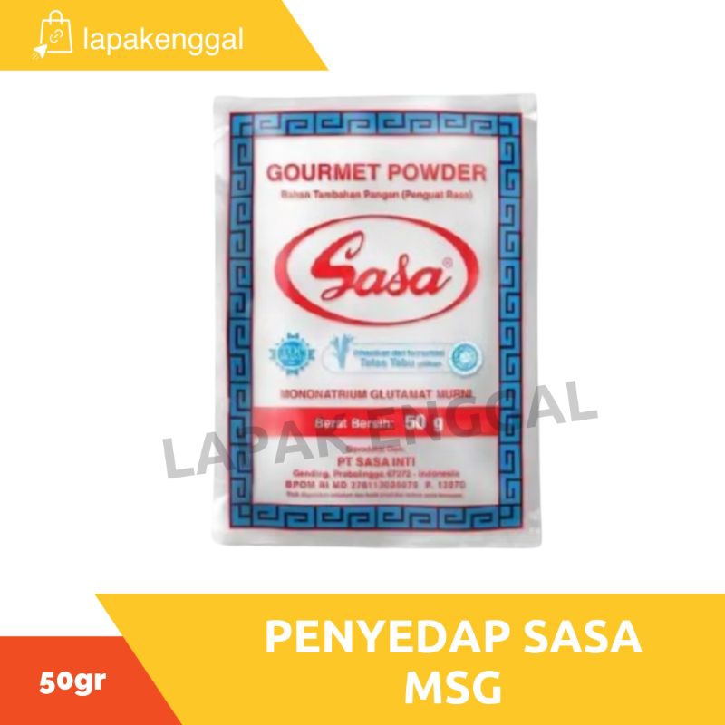 

Sasa Penyedap Rasa / MSG / Vetsin / Micin 50gr